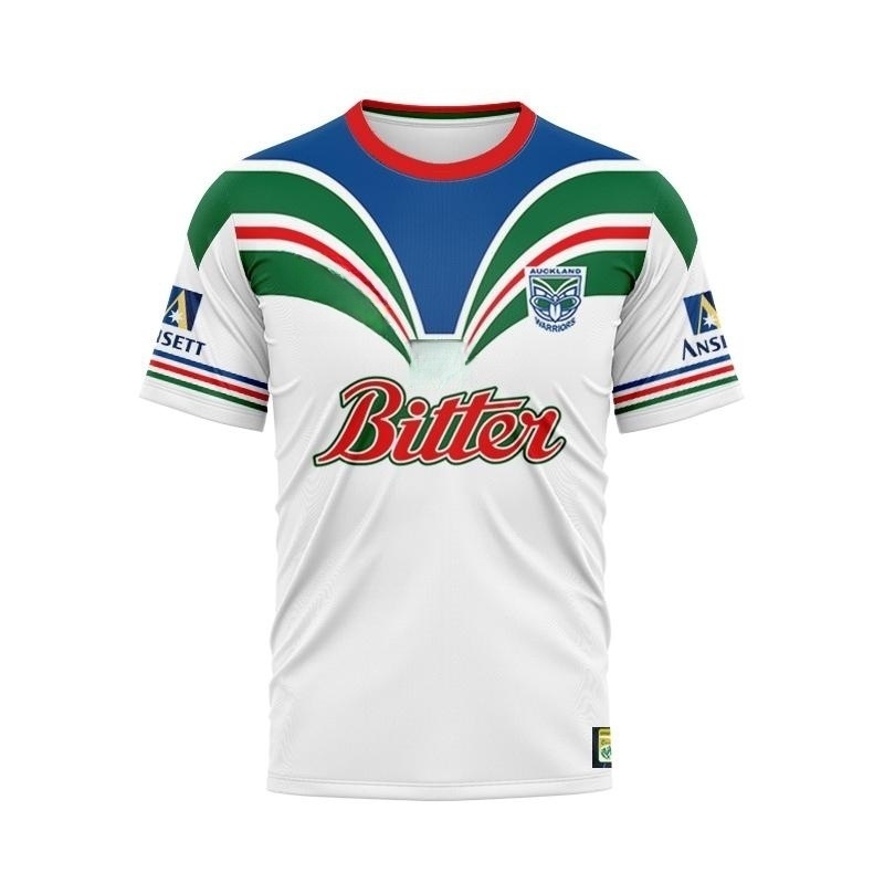T Shirt Dry Fit - Camiseta Retro Warriors para Adultos, Tamanho