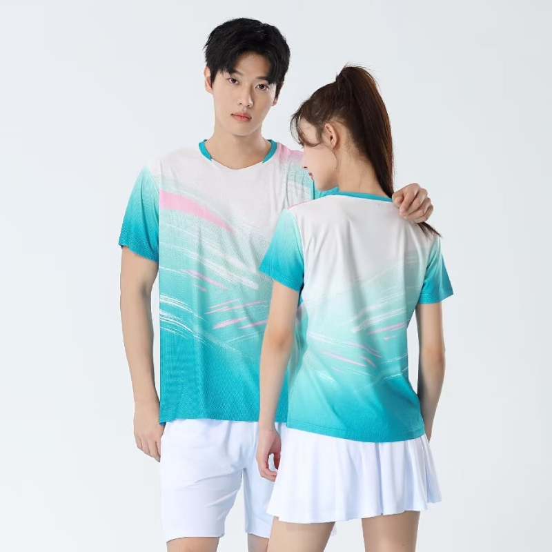 Badminton Jersey - Camiseta unissex de tênis de mesa,