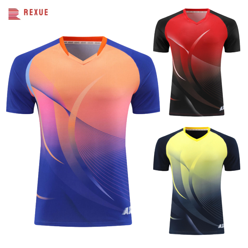 Badminton Jersey - Uniforme de tênis de mesa masculino
