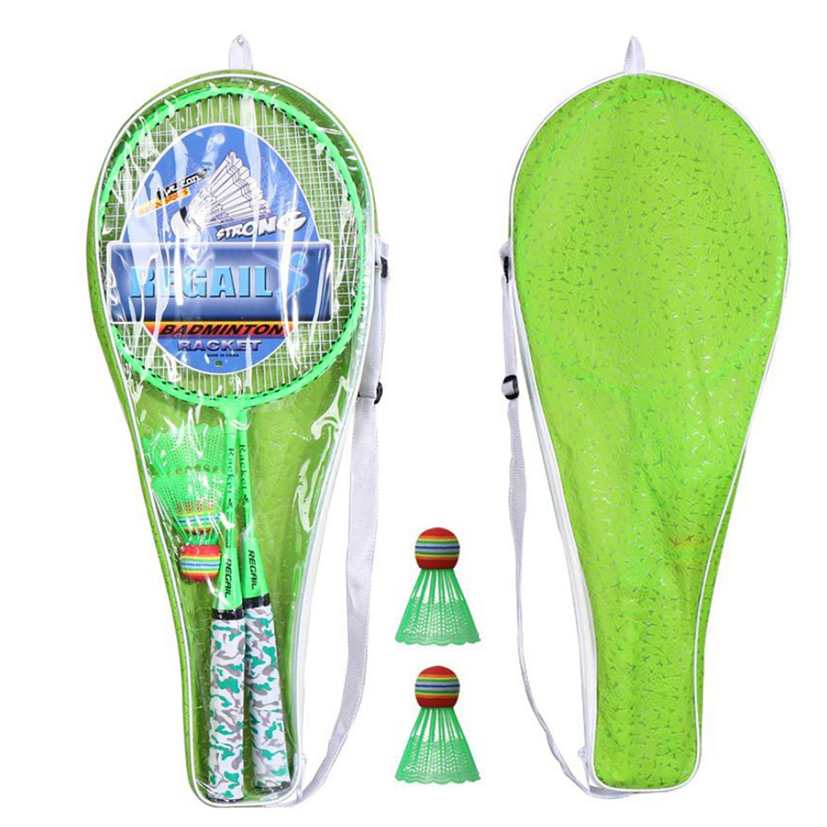 Badminton Bwf - Raquetes de badminton para crianças, conjunto