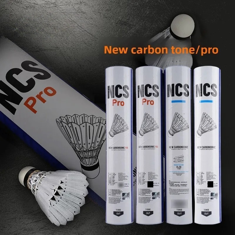 Nylon Shuttlecock 12 - Origina 12 peças/tubo NCS bolas NCS