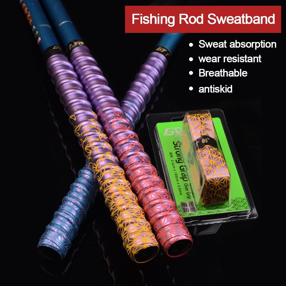 Badminton Grip Tape - Gradiente colorido engrossado esporte vara de