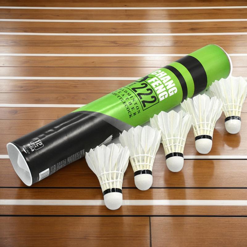 Badminton Bwf - 12PC Volantes de Badminton Duráveis de