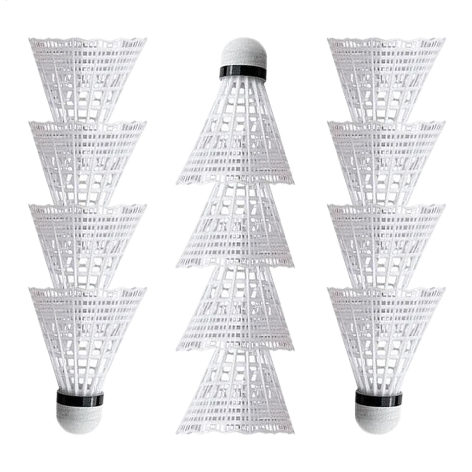 Nylon Shuttlecock 12 - Bolas de badminton para atividades ao