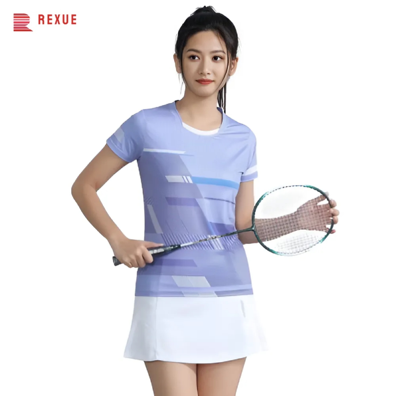 Badminton Jersey - Tênis de mesa feminino Badminton Camisa,