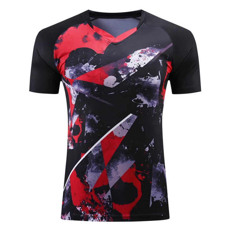 Camisa de tênis de mesa com de - Badminton Jersey avaliação e preço