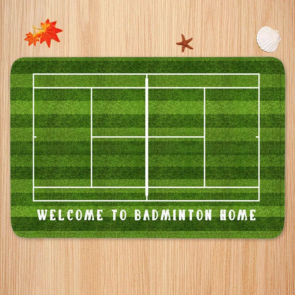 Tema esportivo tapete tênis ba - Badminton Zone avaliação e preço