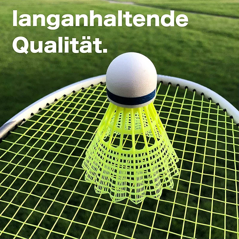 12 Peças de Bolas de Badminton - Nylon Shuttlecock 12 avaliação e preço