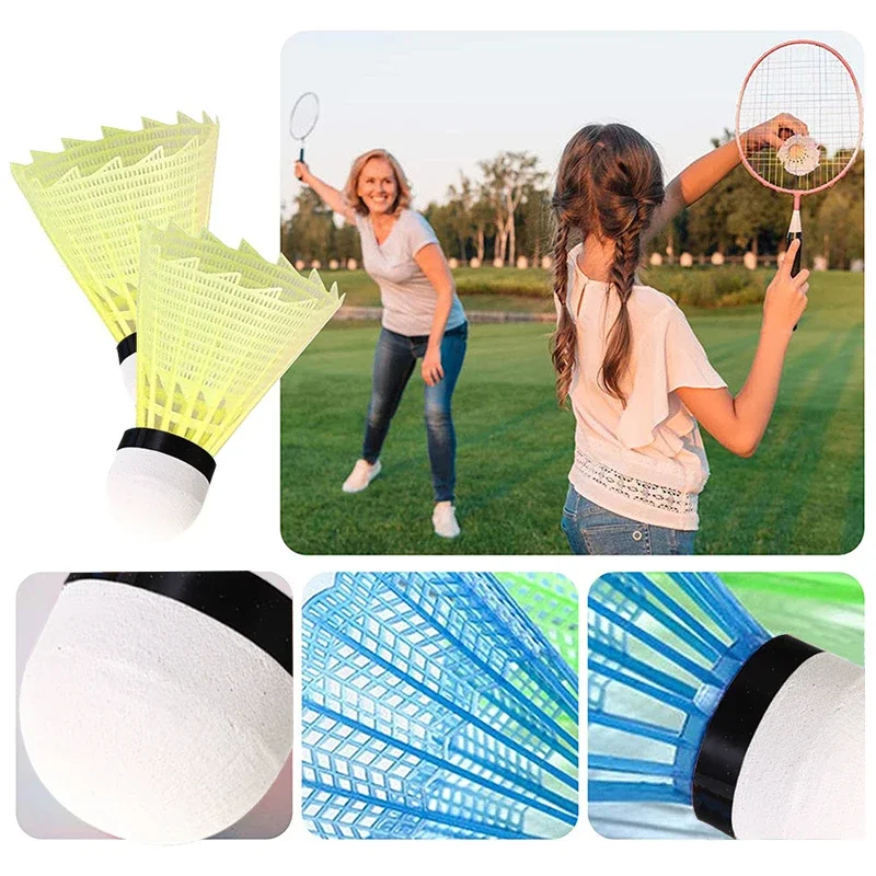 12 Peças de Bolas de Badminton - Nylon Shuttlecock 12 avaliação e preço