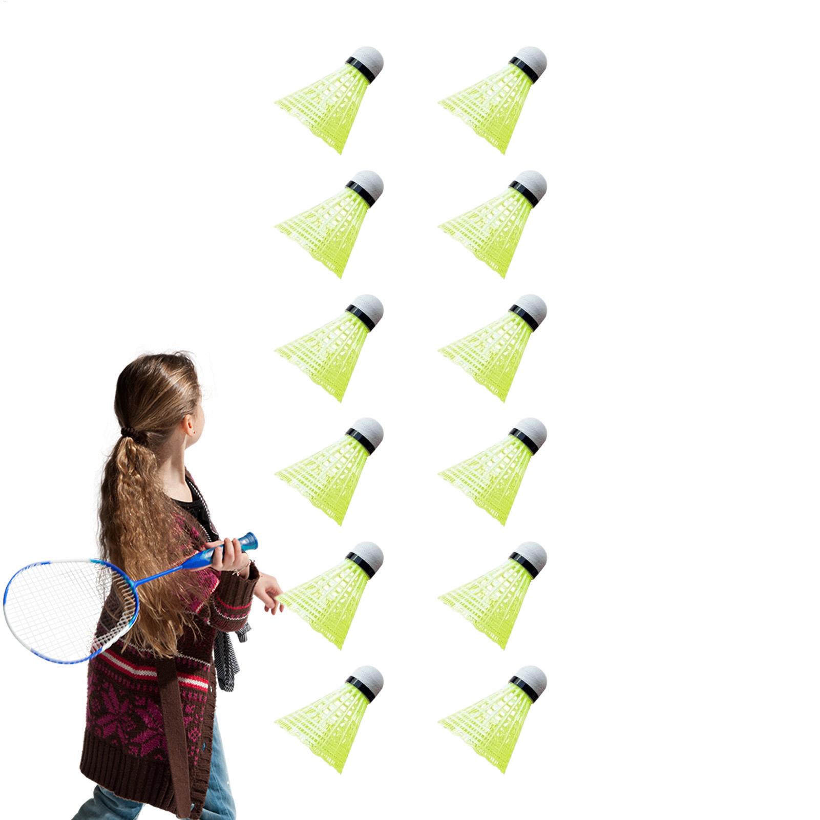 Bolas de Badminton (12 Peças)  - Nylon Shuttlecock 12 avaliação e preço