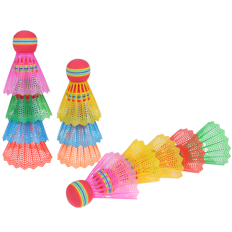 12 pçs jogo de badminton espor - Nylon Shuttlecock 12 avaliação e preço