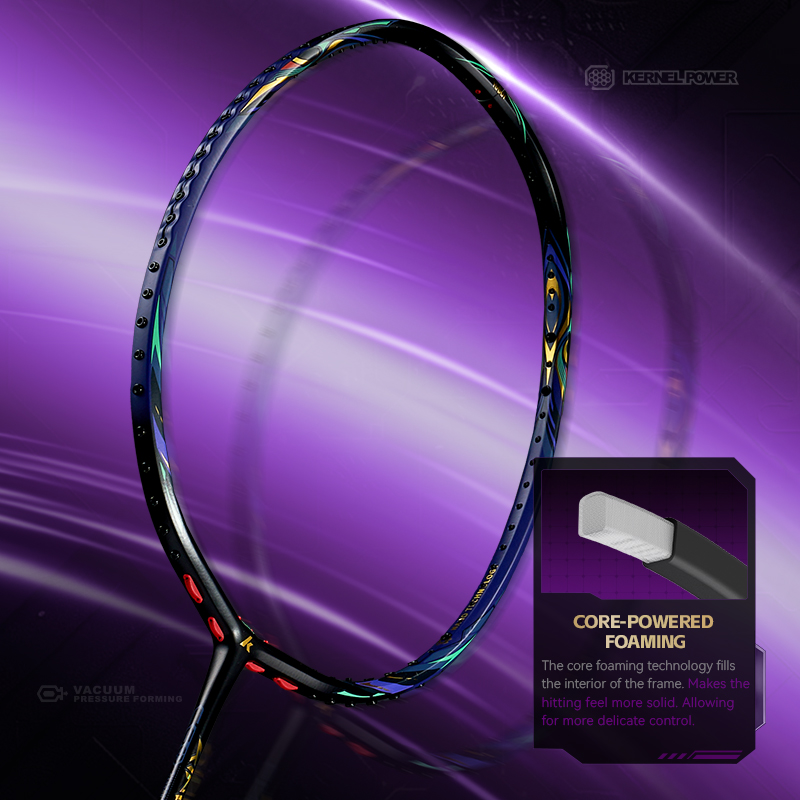 Kawasaki king k9 4u raquete de - Badminton Bwf avaliação e preço
