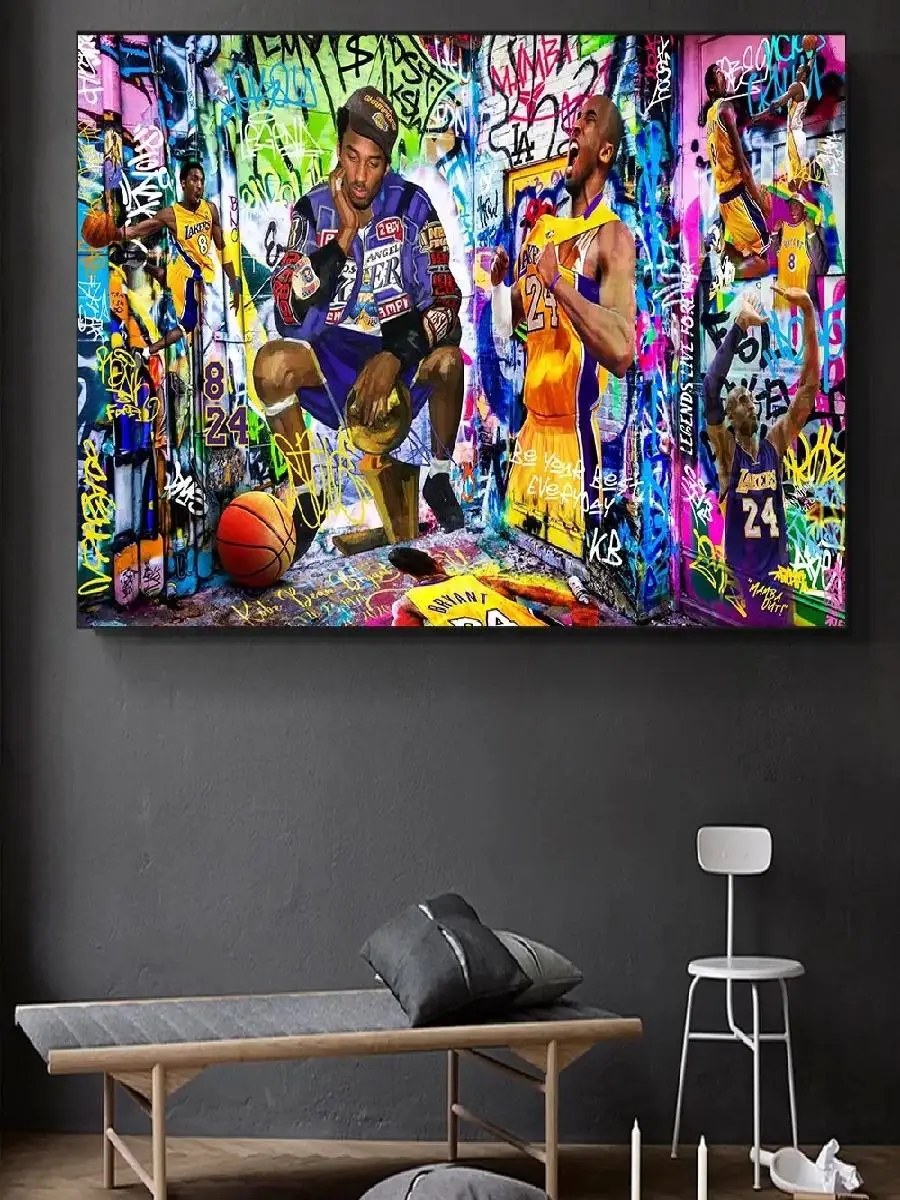 Arte em tela das lendas do bas - Badminton Zone avaliação e preço