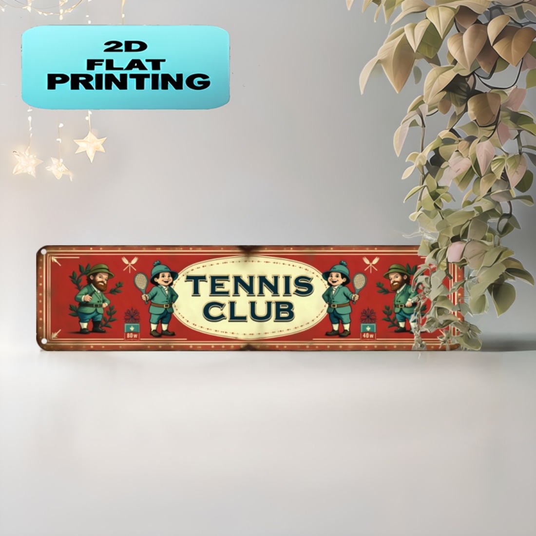 Placa de Metal Vintage para Pa - Badminton Quotes avaliação e preço
