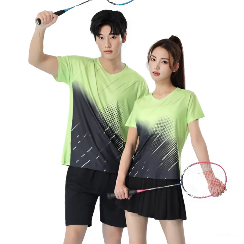 Camiseta unissex de tênis de m - Badminton Jersey avaliação e preço