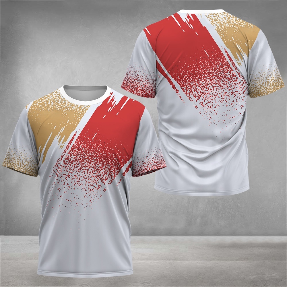 Camiseta Masculina Casual de T - Badminton Jersey avaliação e preço