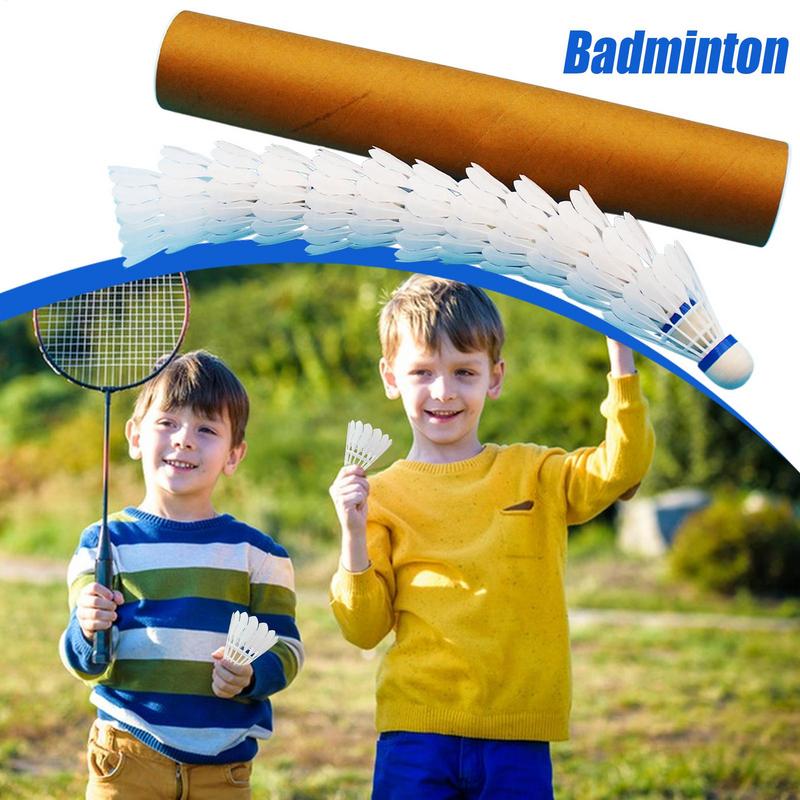Conjuntos de badminton para qu - Nylon Shuttlecock 12 avaliação e preço