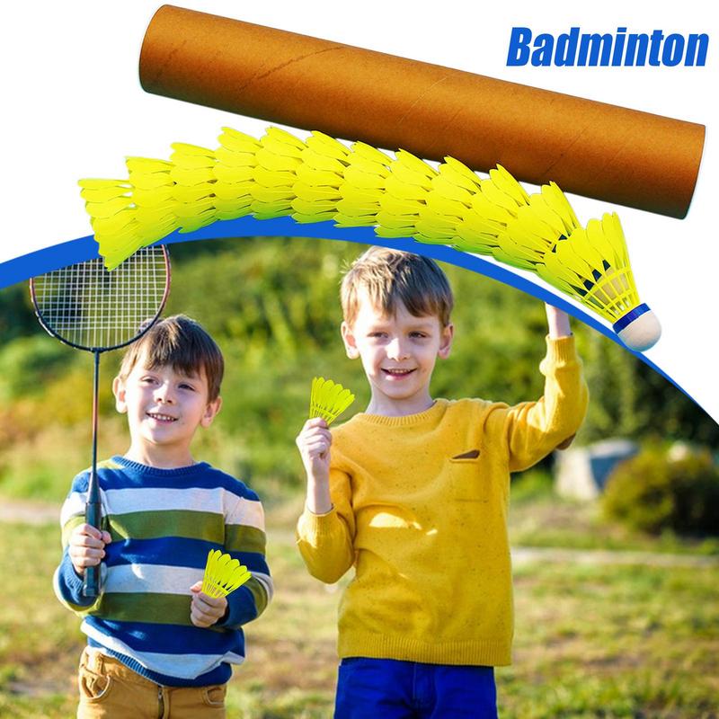 Conjuntos de badminton para qu - Nylon Shuttlecock 12 avaliação e preço