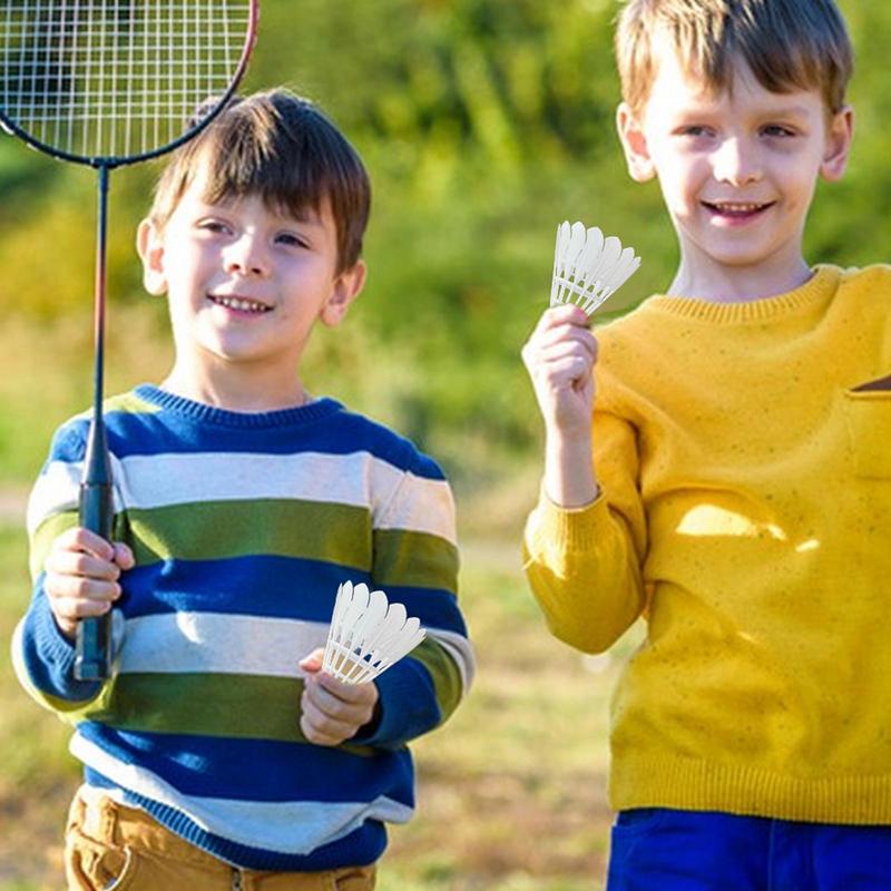 Conjuntos de badminton para qu - Nylon Shuttlecock 12 avaliação e preço