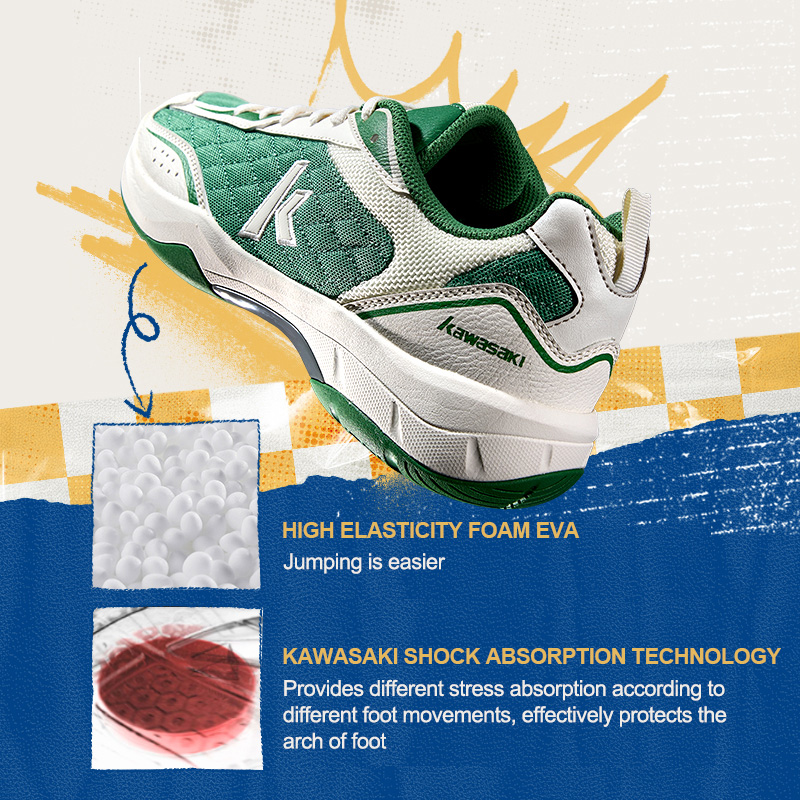 Kawasaki retro sapatos de badm - Badminton Center avaliação e preço