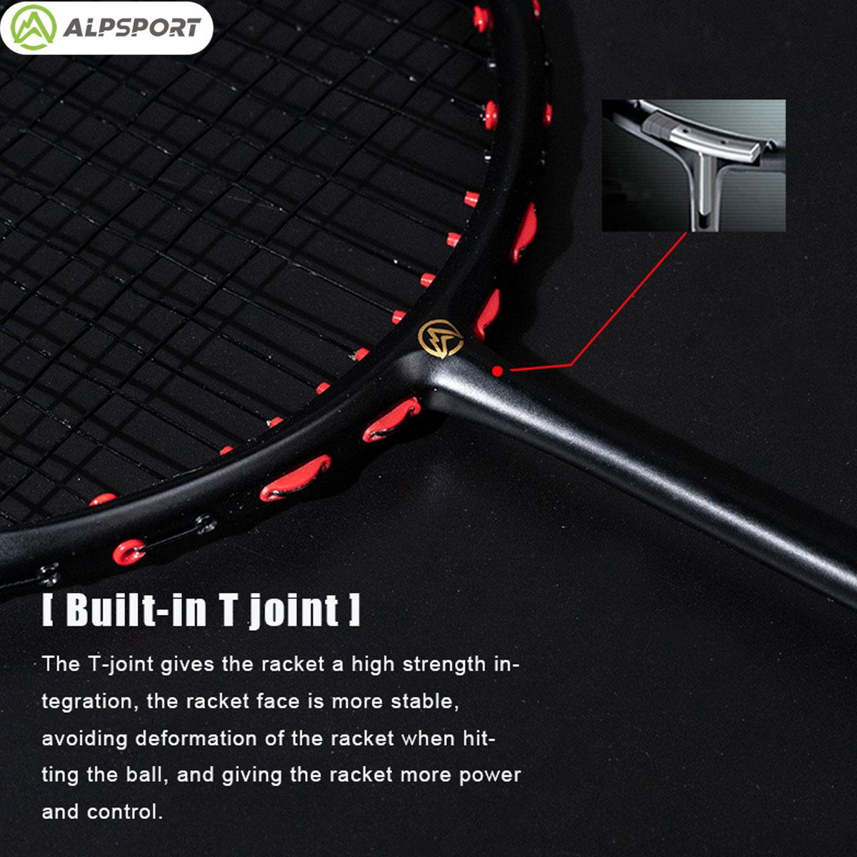 Alpsport MH-V5 5U 75g Ondulado - Badminton Bwf avaliação e preço