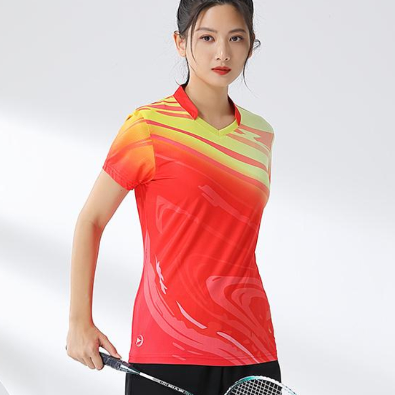 Camisa Estampada Badminton Fem - Badminton Jersey avaliação e preço