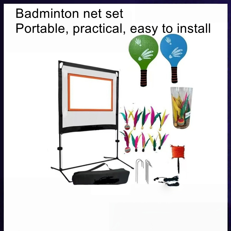Conjunto de rede de badminton  - Badminton Net avaliação e preço