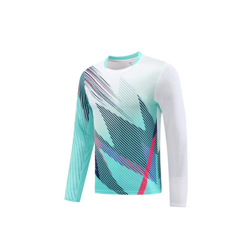 Camisa de badminton de manga l - Badminton Jersey avaliação e preço