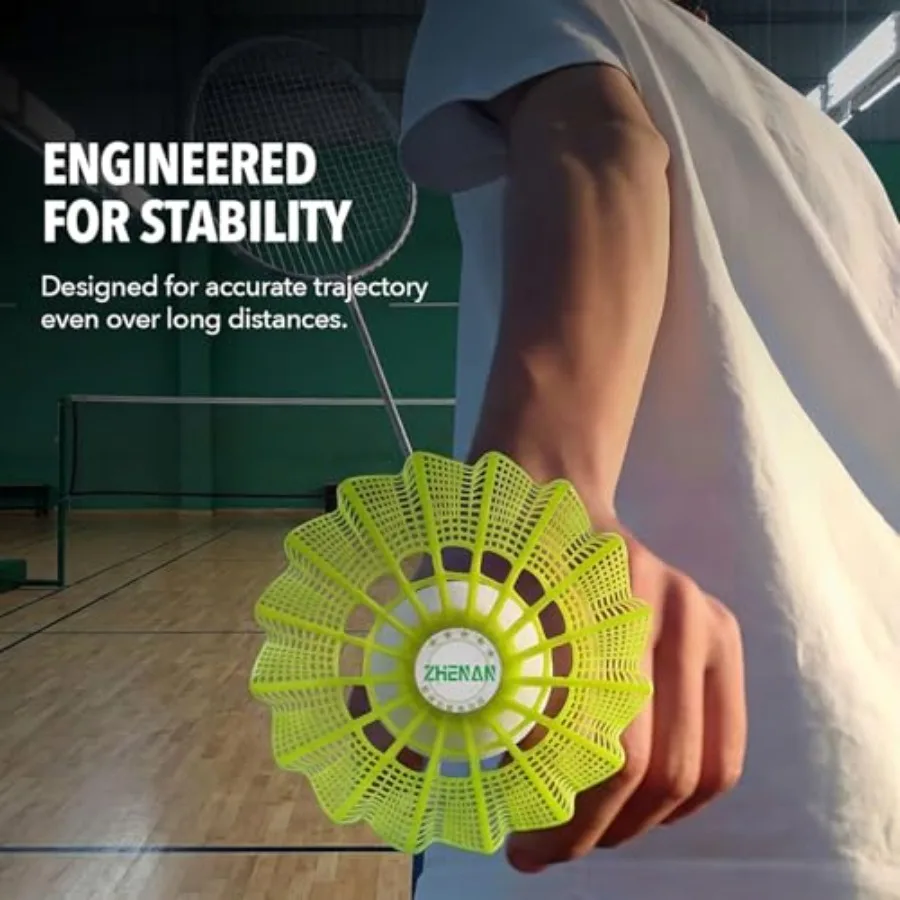 Bolas de Badminton de Pena de  - Nylon Shuttlecock 12 avaliação e preço
