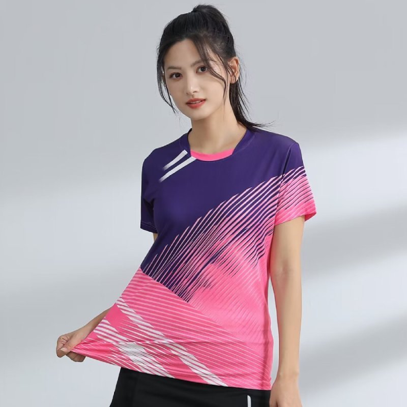 Tênis de mesa feminino Badmint - Badminton Jersey avaliação e preço