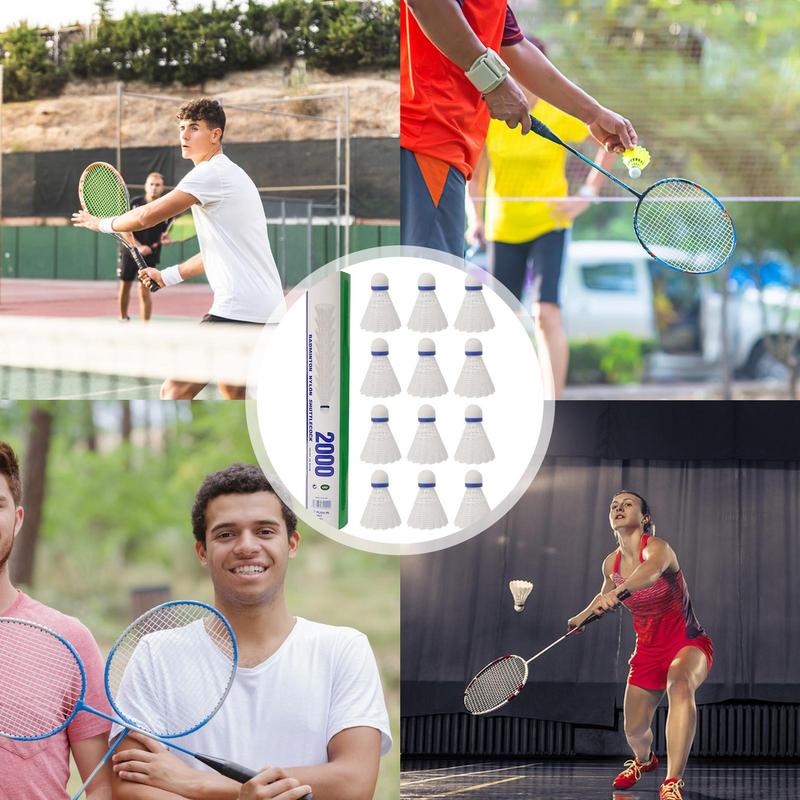 High precision nylon badminton - Nylon Shuttlecock 12 avaliação e preço