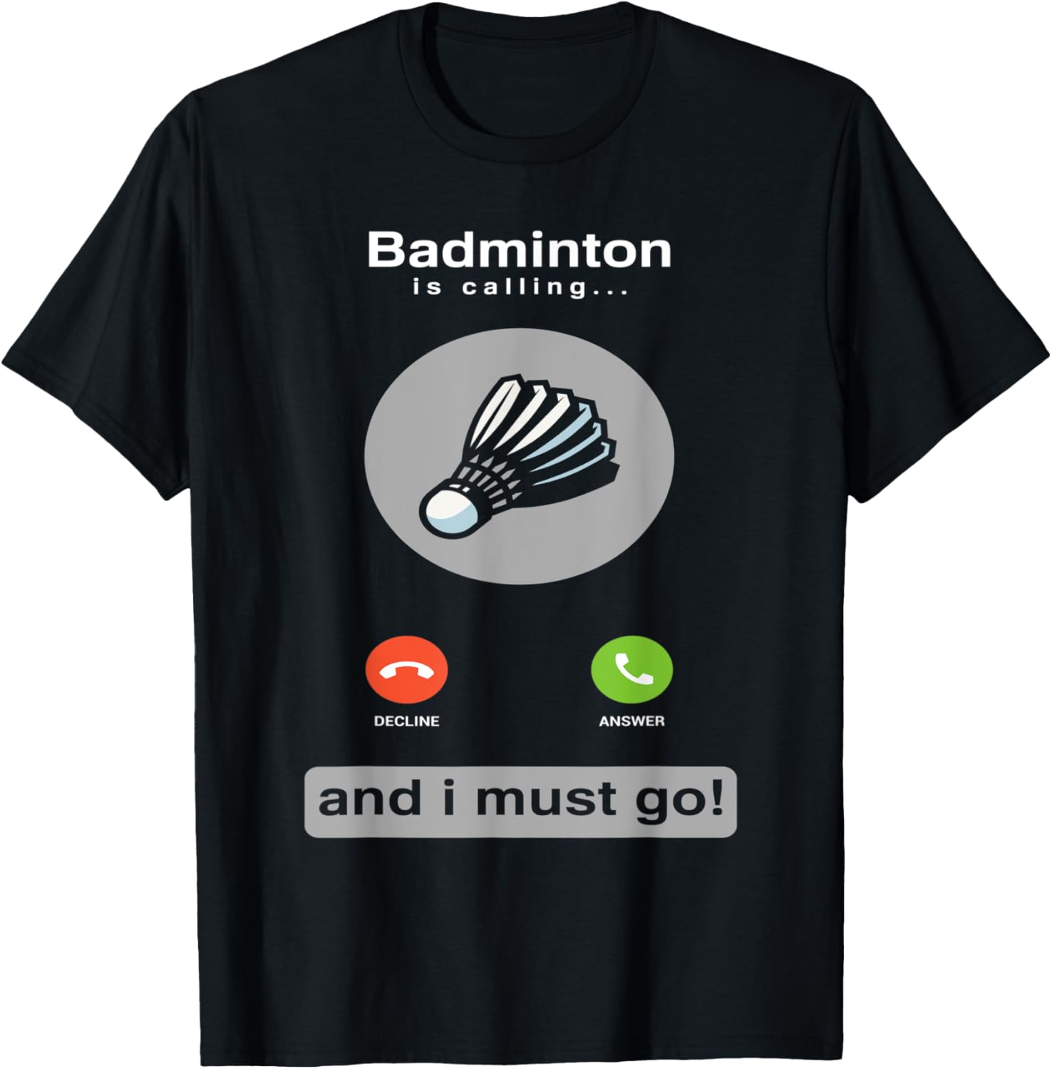 Camiseta Feminina Divertida de - Badminton Quotes avaliação e preço