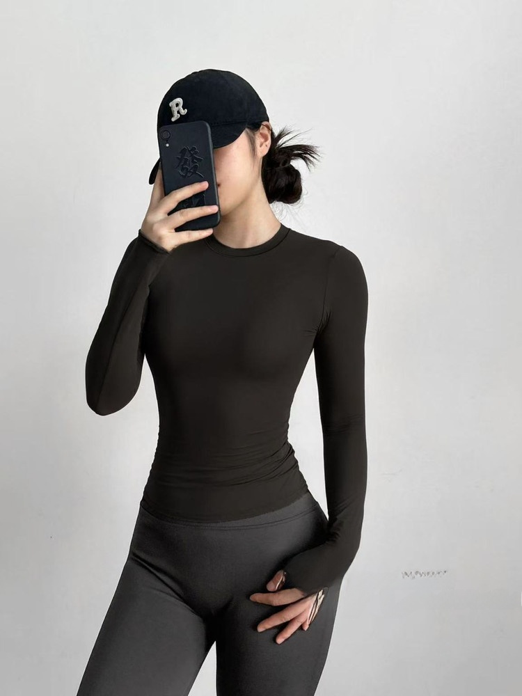 Camiseta de Yoga de Manga Long - T Shirt Dry Fit avaliação e preço